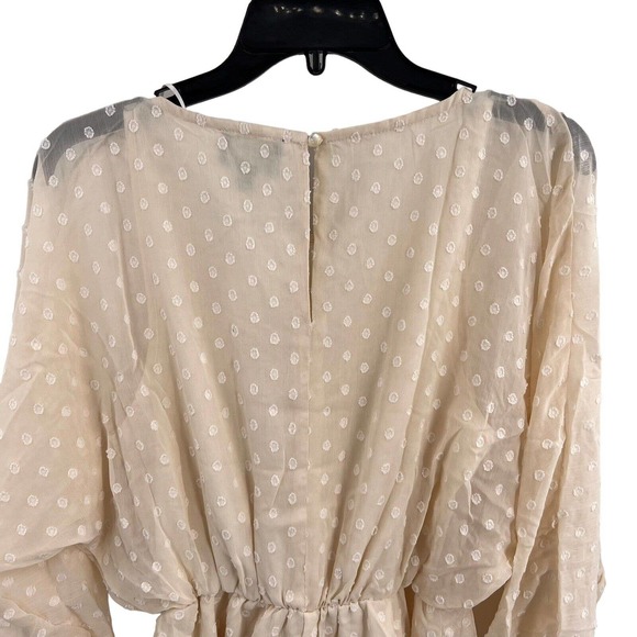 NWT Lumiere Cream Mini Dress - Picture 4 of 6
